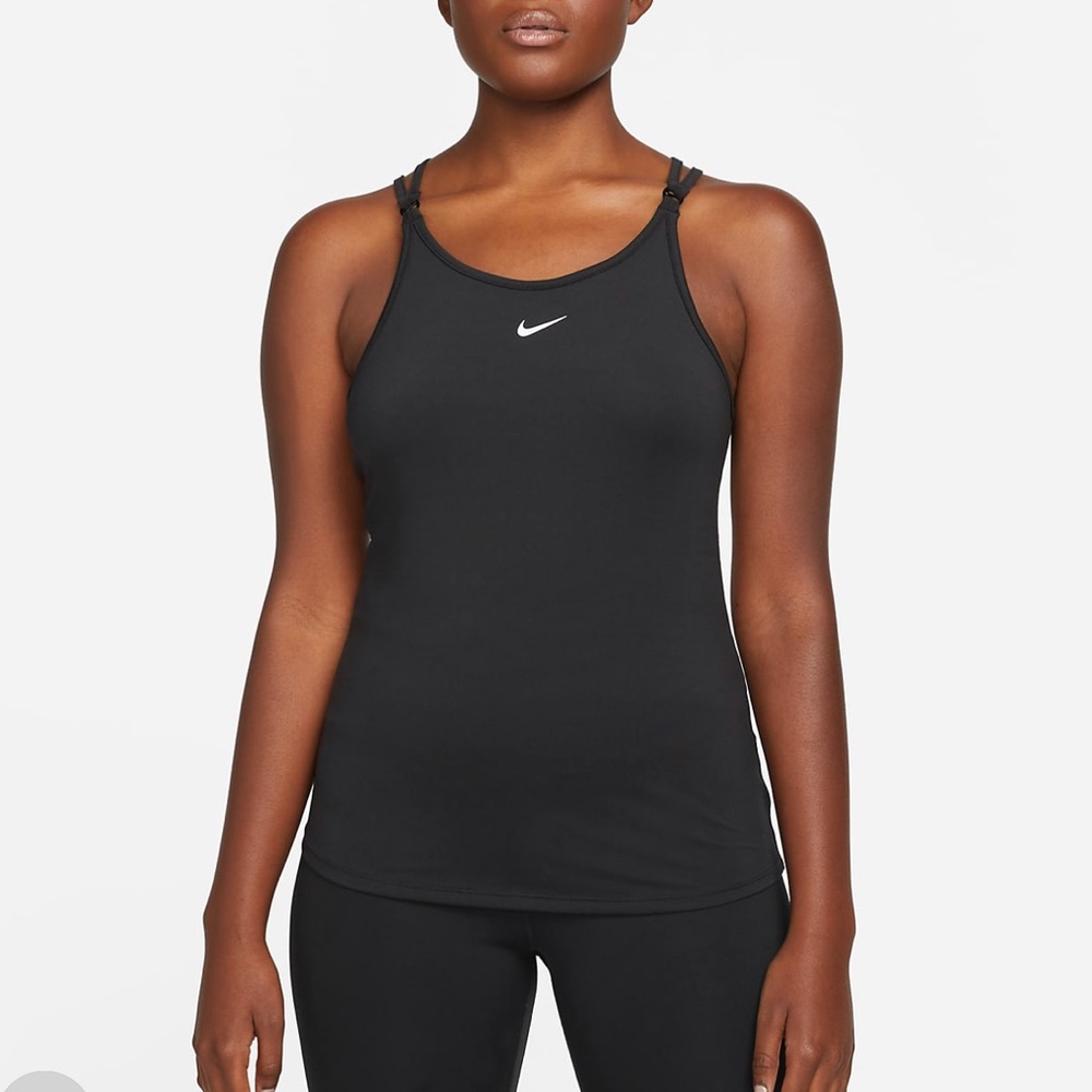 Nike Dri Fit One Luxe Slim Fit Strappy Tank
